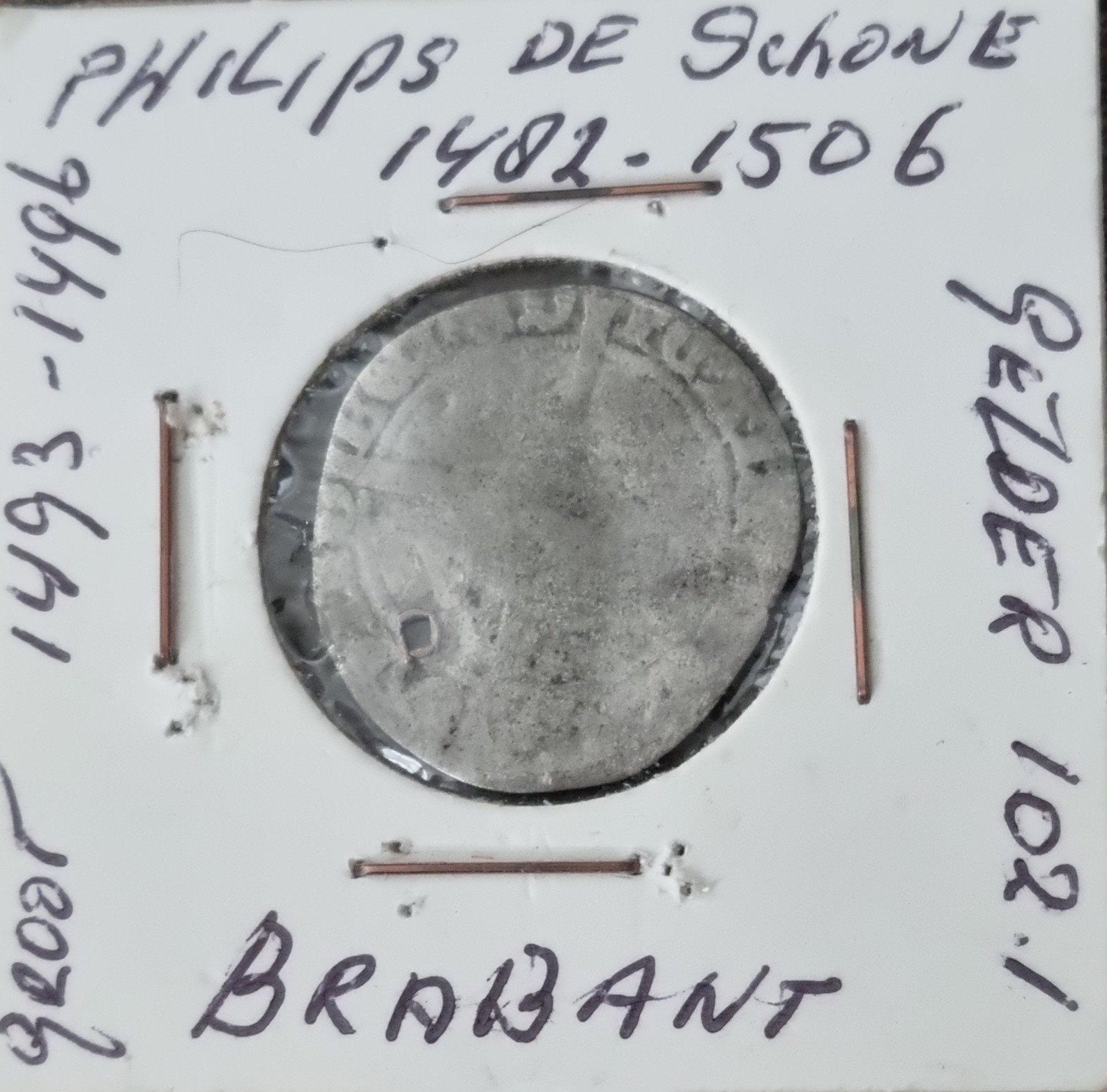 Filips de Schone Groot Brabant 1493-1496, Postzegels en Munten, Verzenden