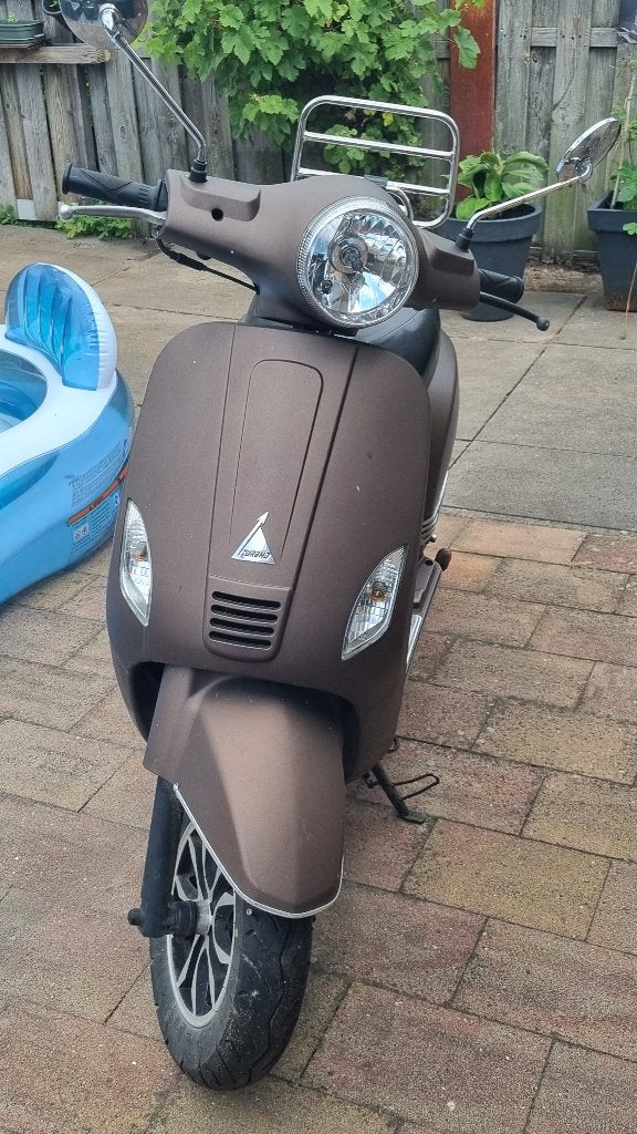 scooter, Fietsen en Brommers, Scooters | Overige merken, Ophalen, Gebruikt, Maximaal 45 km/u, Turbho