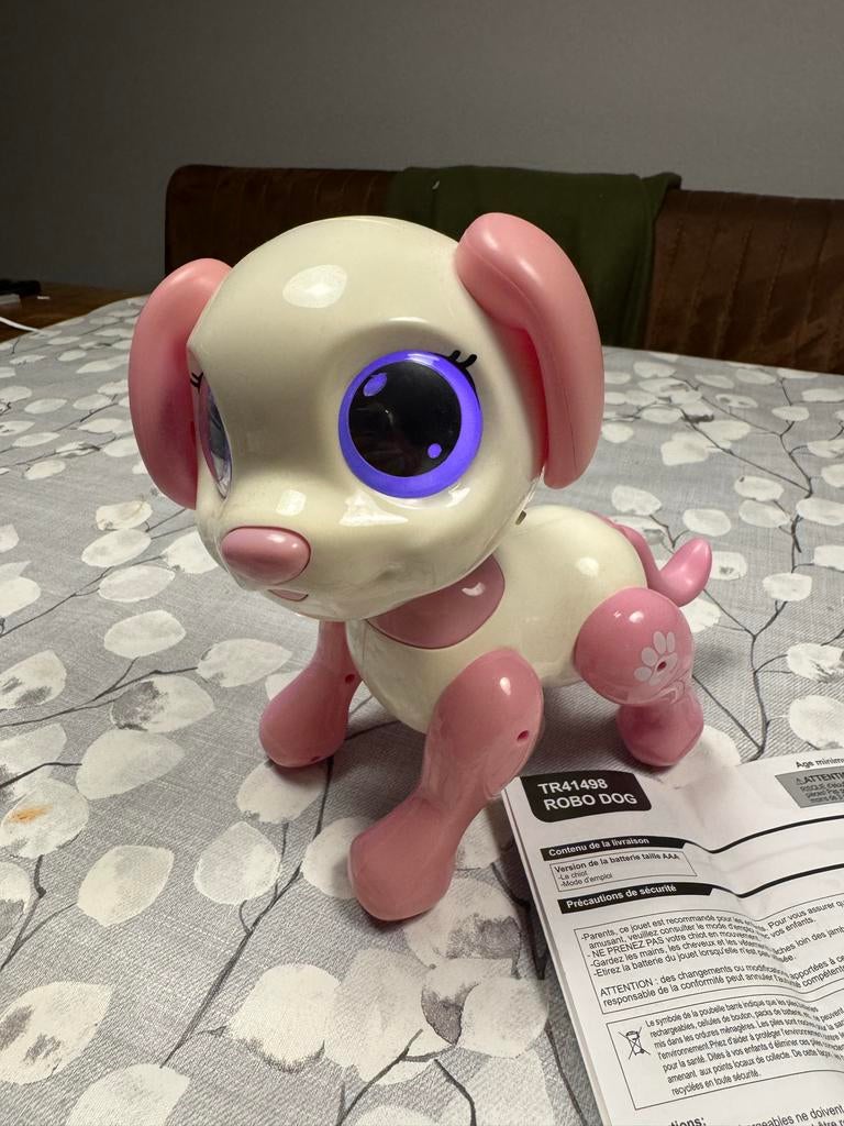 Roze Gear2Play Robo Smart Puppy - Interactief Speelgoed, Ophalen of Verzenden, Zo goed als nieuw