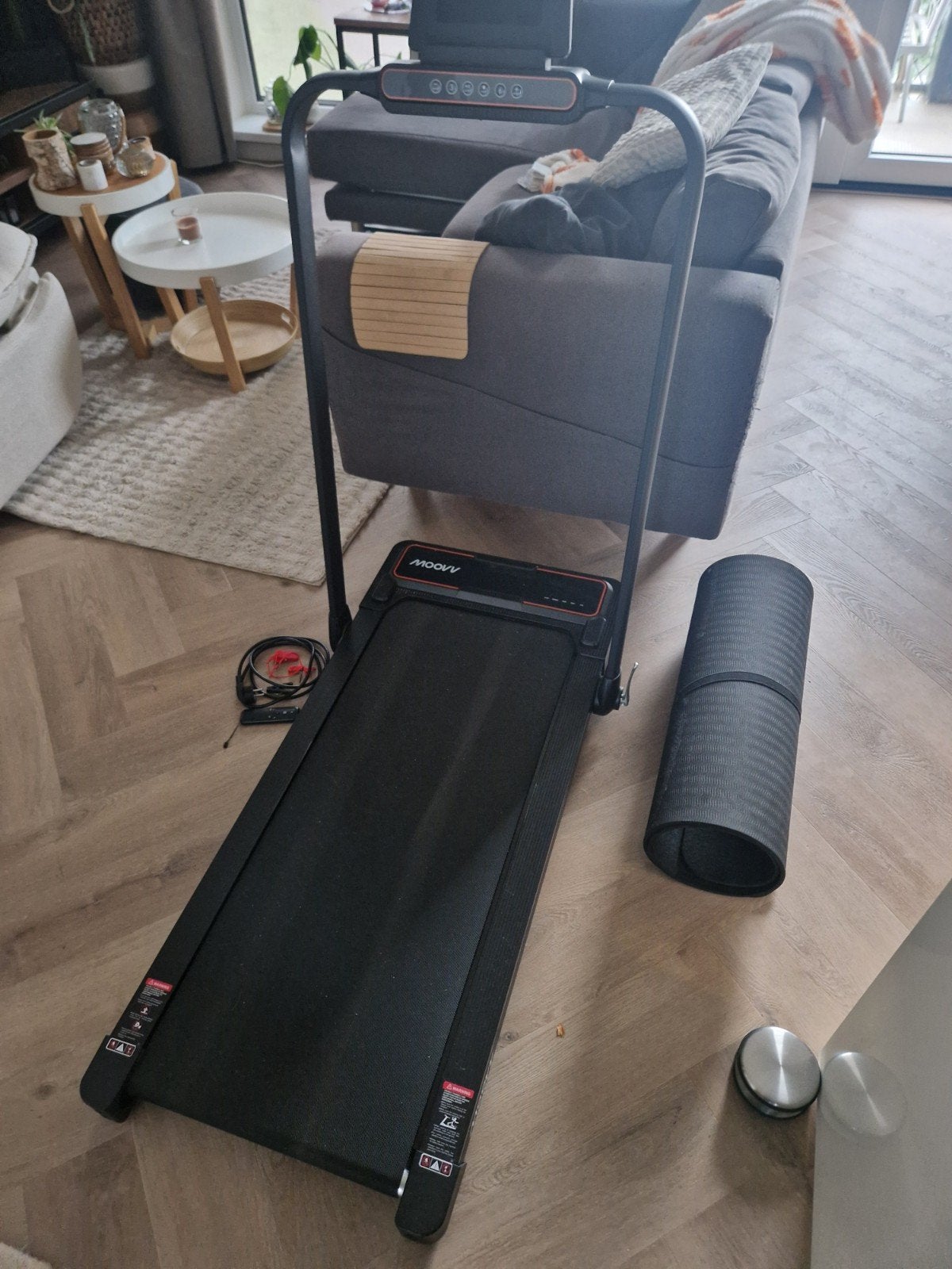 MOOVV Loopband smartstep PRO V3 - Zo goed als nieuw, Ophalen, Zo goed als nieuw, Metaal, Loopband
