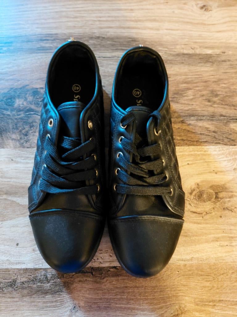 40, Kleding | Dames, Schoenen, Schoenen met lage hakken, Zwart, Nieuw, Ophalen of Verzenden
