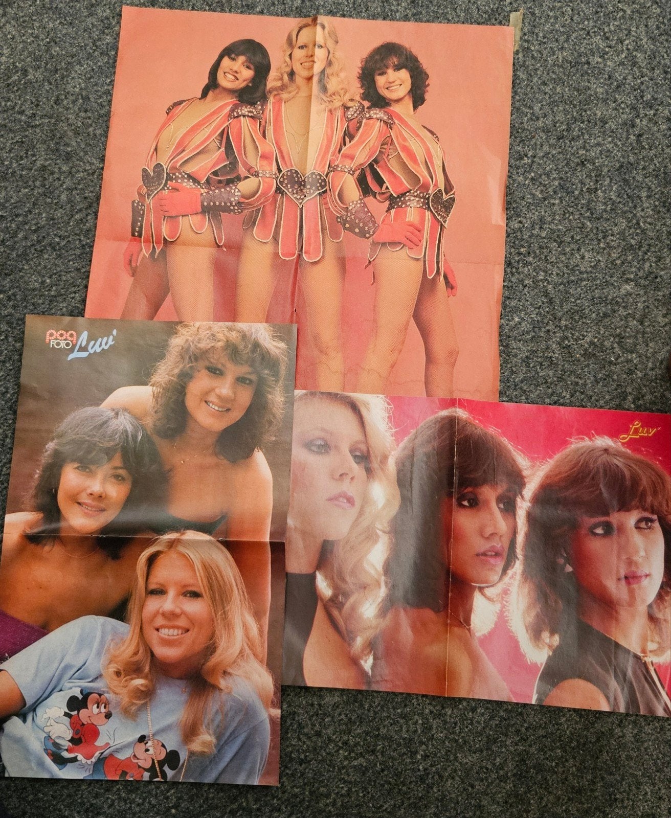 3 Luv' posters, Verzamelen, Ophalen of Verzenden, Gebruikt, Poster, Artwork of Schilderij