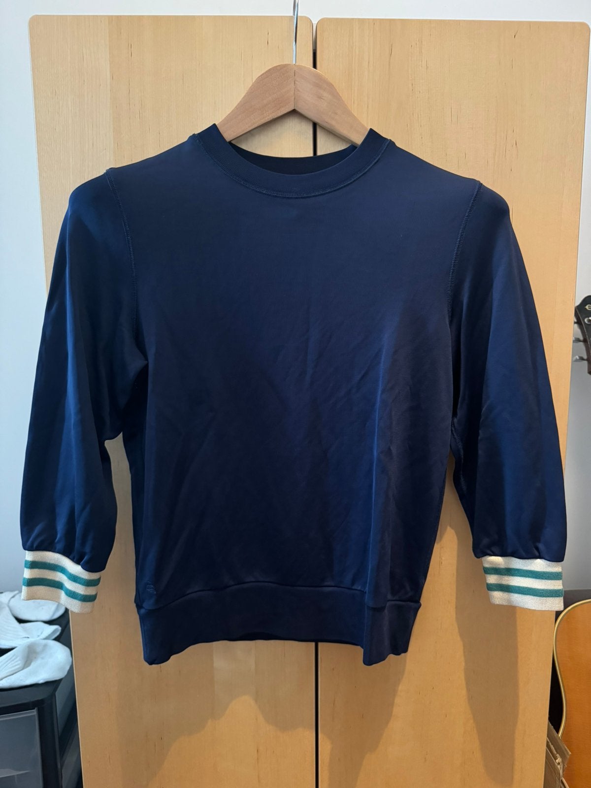 Longsleeve van Bellerose in Donkerblauw - Maat XS, Verzenden, Zo goed als nieuw, Maat 34 (XS) of kleiner, Blauw