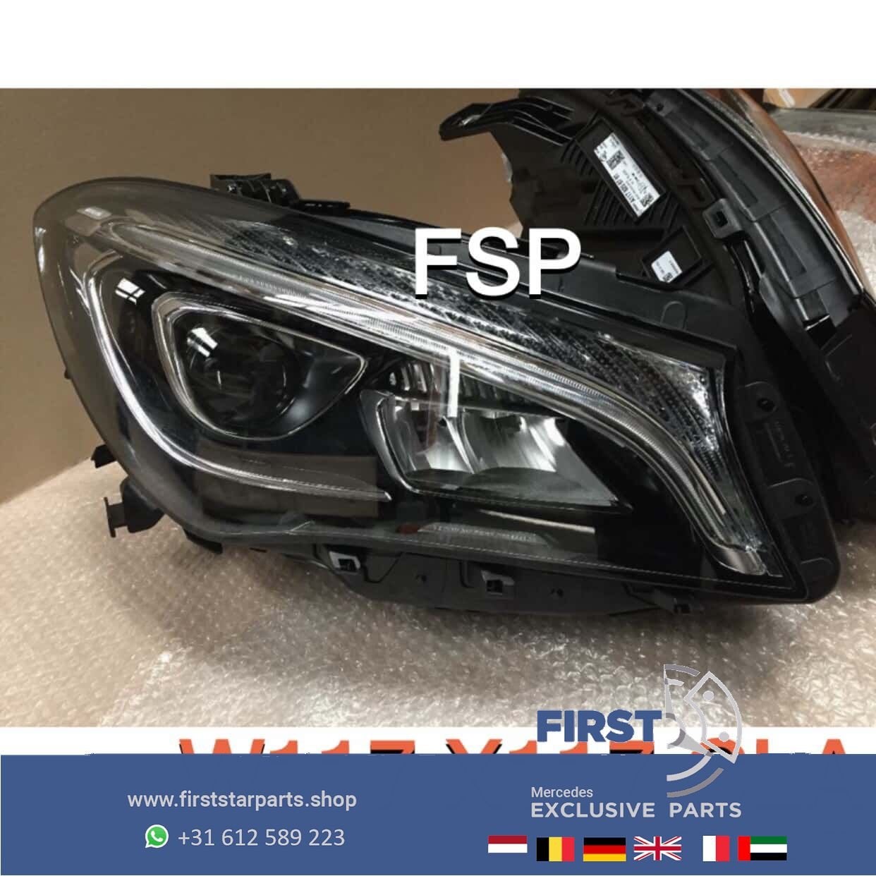 W117 X117 CLA Facelift VOL LED Koplamp LINKS RECHTS SET Merc, Auto-onderdelen, Verlichting, Gebruikt, -, Ophalen of Verzenden