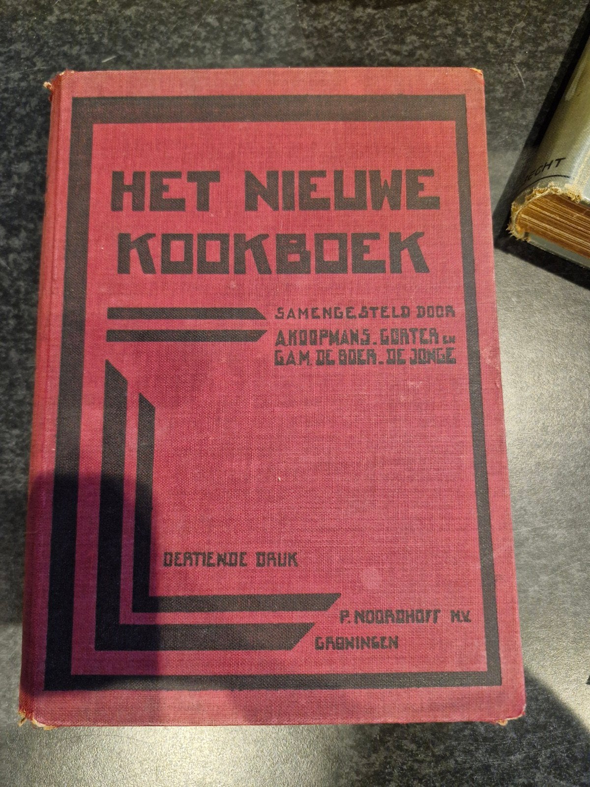 Het Nieuwe Kookboek - 13e Druk (1931), Ophalen of Verzenden, Gelezen, A. Koopmans-Gorter en G.A.M. de Boer-de Jonge