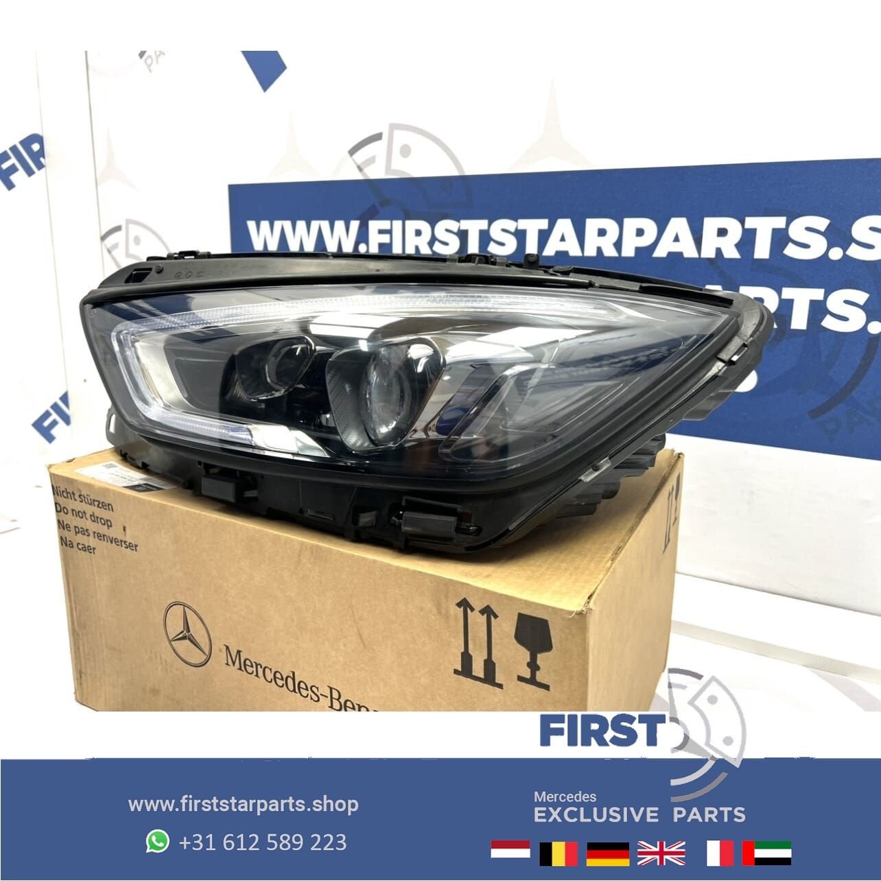 X290 W290 AMG GT 4 DOOR Coupé MULTIBEAM KOPLAMP LINKS origin, Auto-onderdelen, Gebruikt, -, Ophalen of Verzenden, -