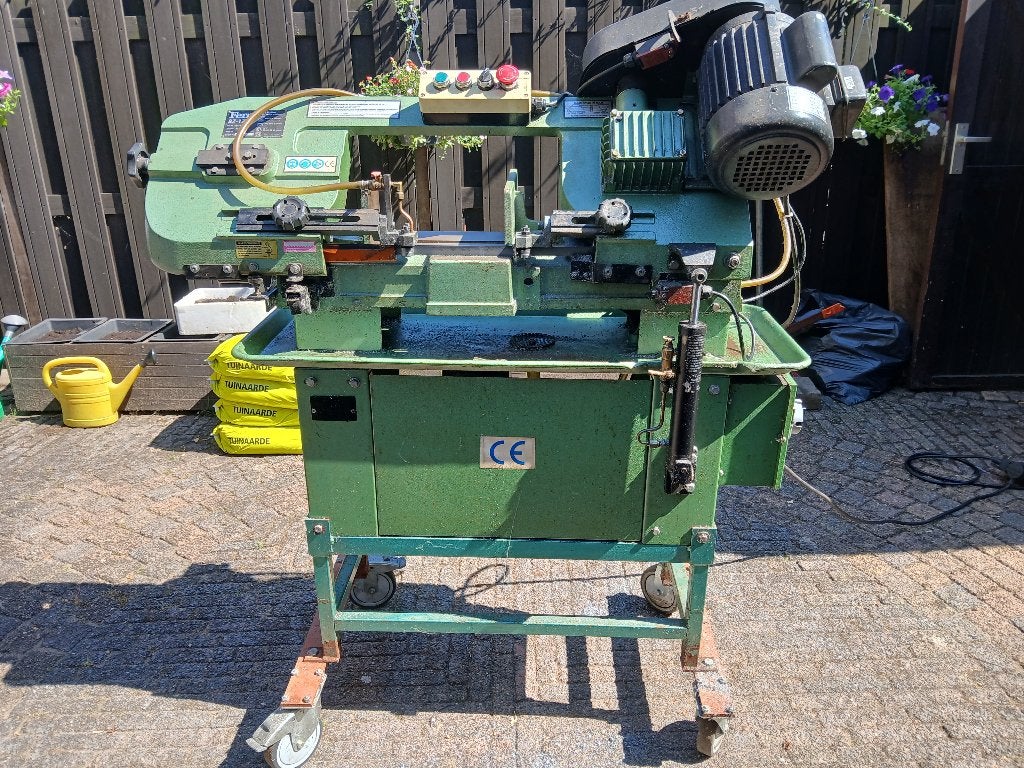 Bandzaagmachine Metaal, Ophalen, 70 mm of meer, 600 tot 1200 watt, Zo goed als nieuw