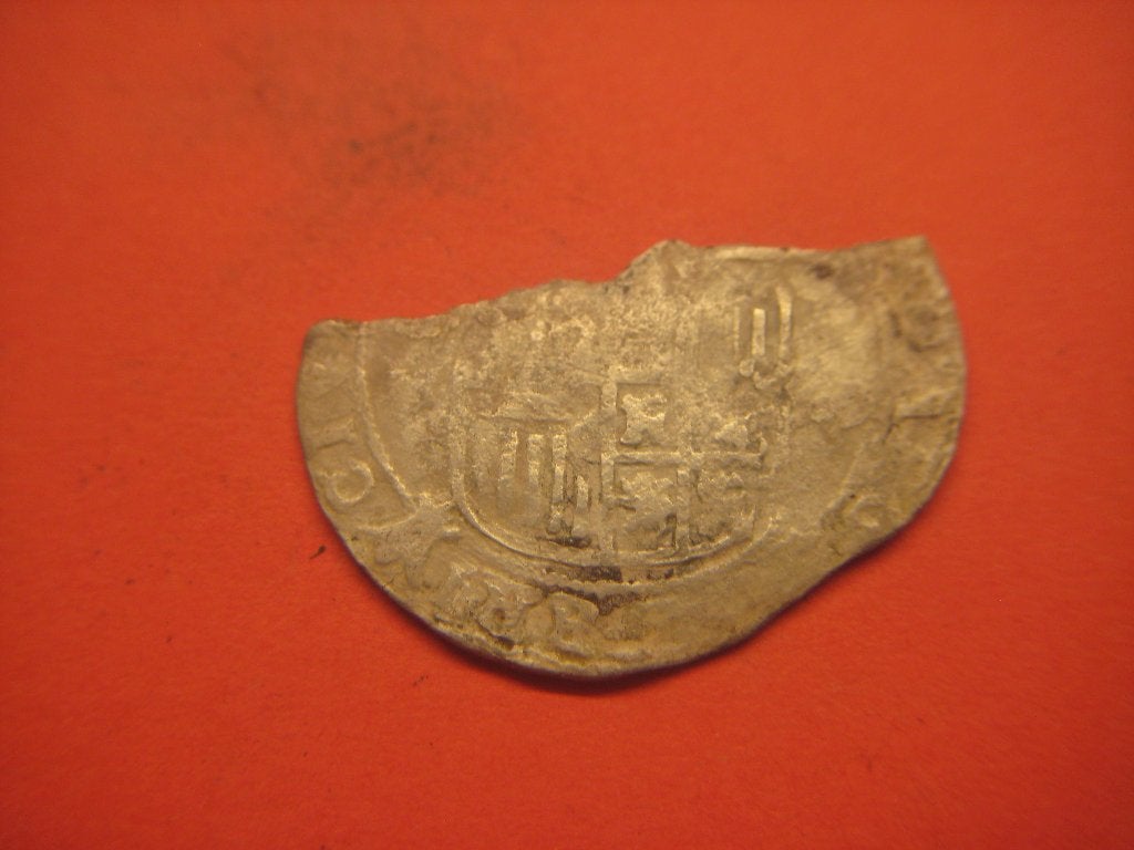 bodemvondst munt   fragment  arend-schelling, Vóór koninkrijk, Zilver, Losse munt, Overige waardes