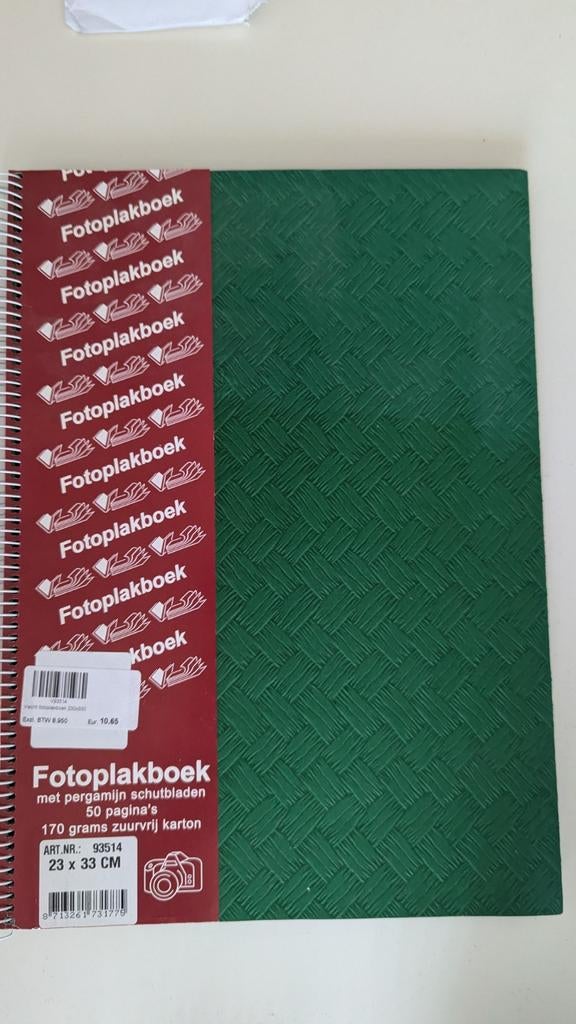 Fotoplakboek, Ophalen of Verzenden, Nieuw, Fotoalbum