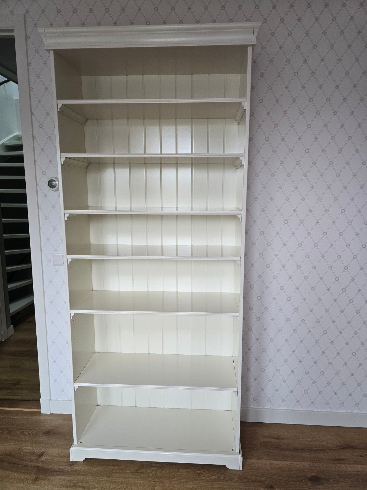 Liatorp boekenkast, nog in prima staat, wit, Ophalen, Met plank(en), 200 cm of meer, 50 tot 100 cm