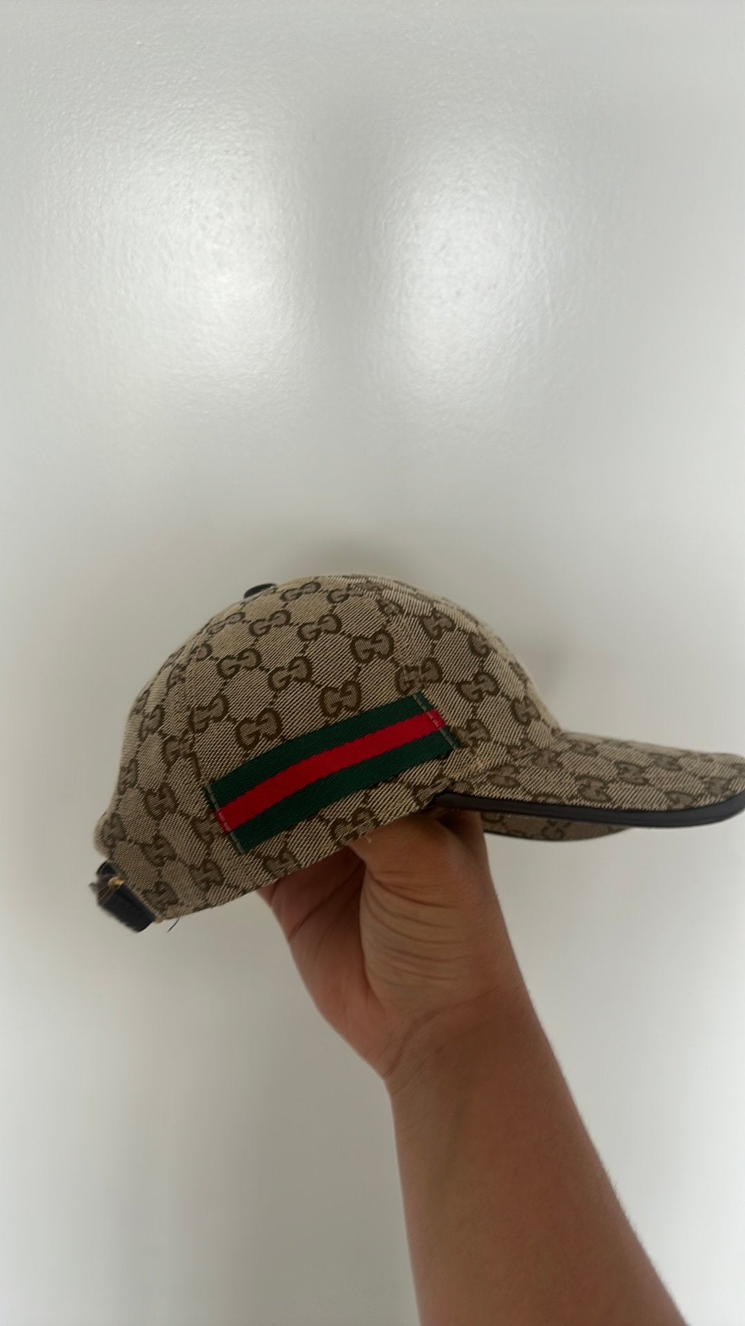 Gucci pet, Kleding | Heren, Hoeden en Petten, Ophalen, Zo goed als nieuw, 57 cm (M, 7⅛ inch) of minder, Pet