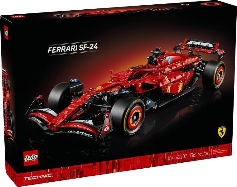 Lego Technic set 42207 Ferrari SF-24 F1 Car