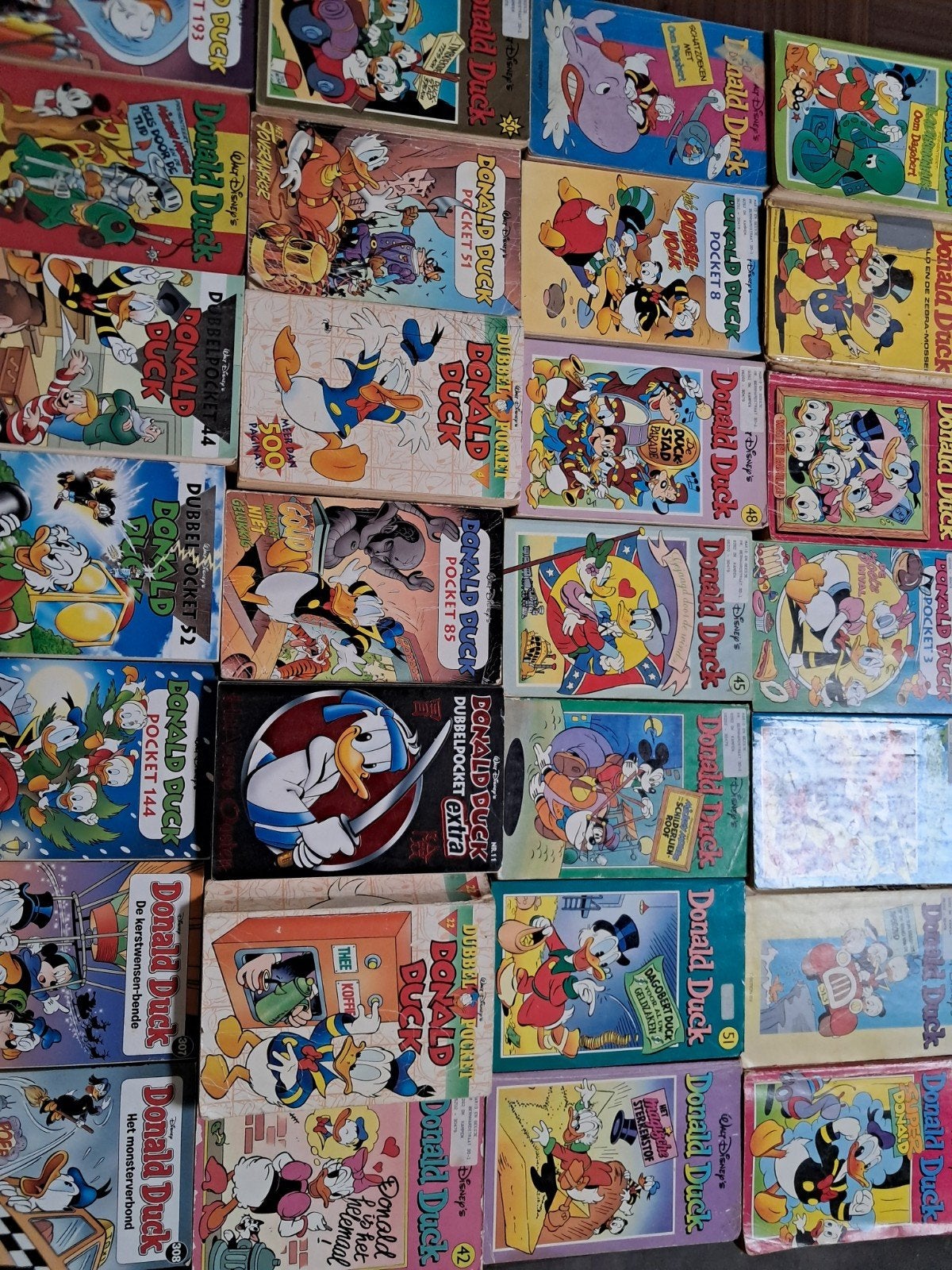 Grote collectie Donald Duck Pockets en Dubbelpockets, Meerdere stripboeken, Ophalen of Verzenden, Gelezen