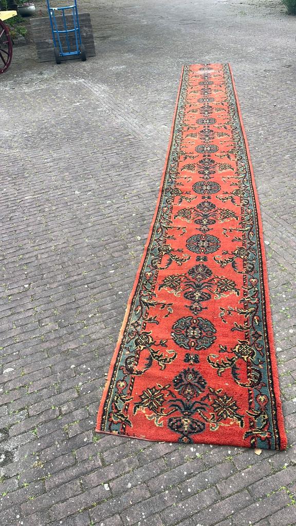 Oude traploper, Huis en Inrichting, Stoffering | Tapijten en Kleden, Ophalen, 200 cm of meer, 50 tot 100 cm, Zo goed als nieuw
