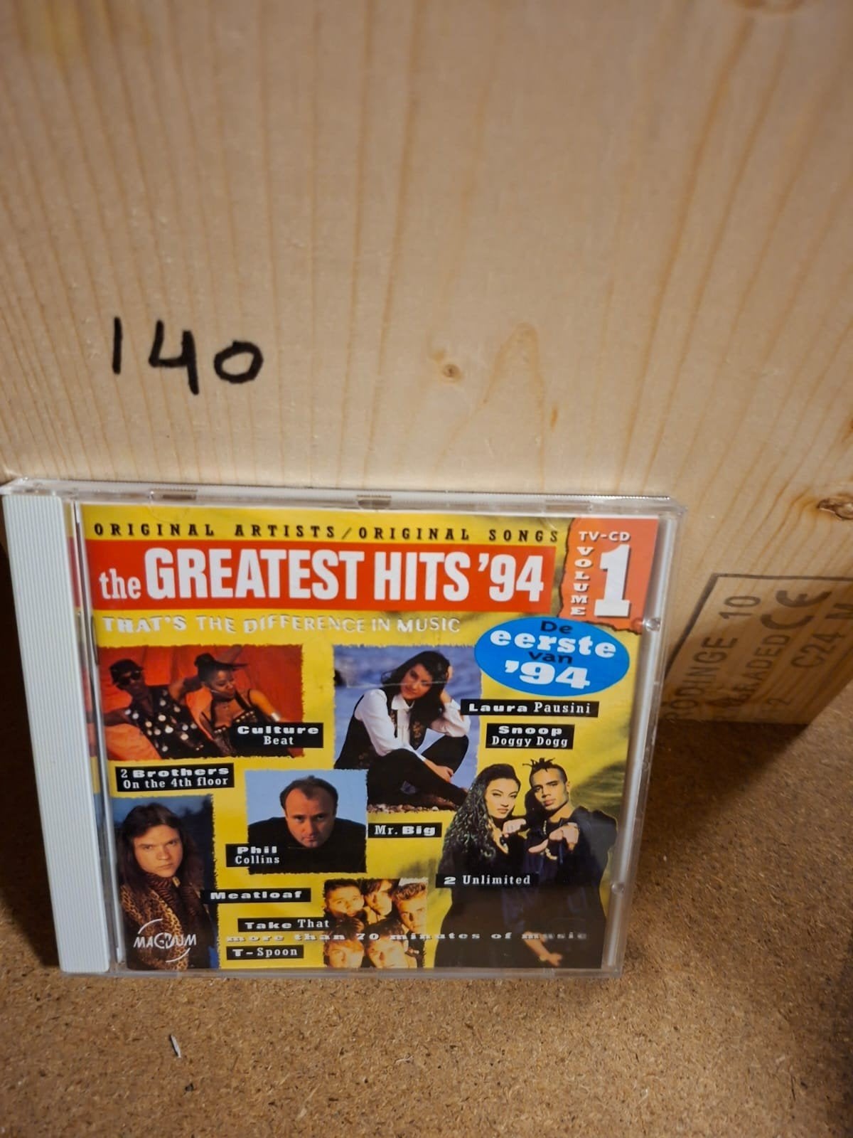 The Greatest Hits '94 Volume 1 - Diverse Artiesten TV-CD, Cd's en Dvd's, Ophalen of Verzenden, Gebruikt, Pop, Verzamelalbum