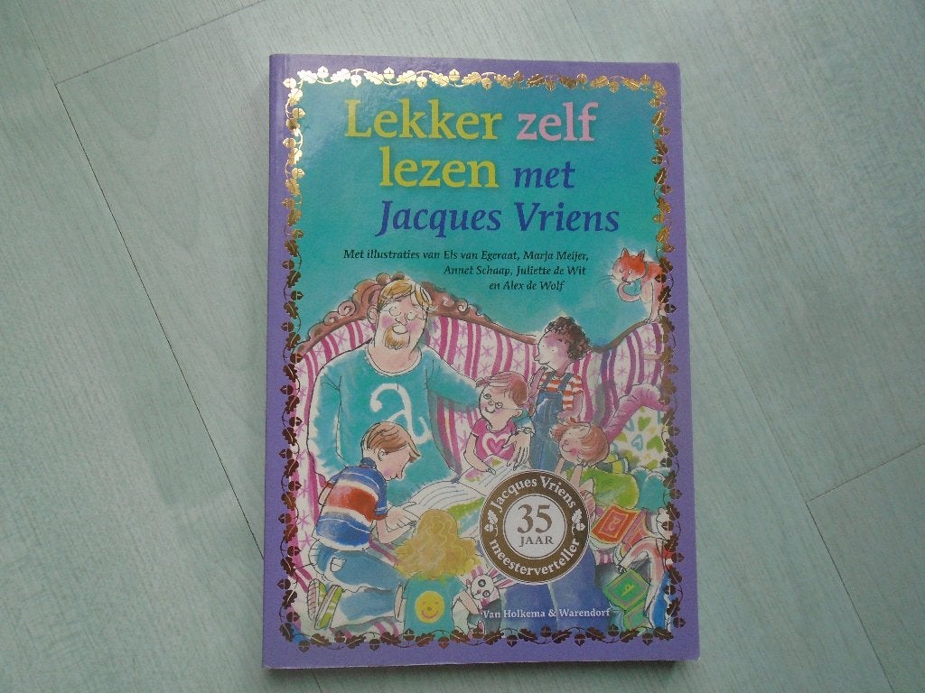 lekker zelf lezen met jacques vriens, Ophalen of Verzenden, Zo goed als nieuw, Jacques Vriens, Fictie algemeen