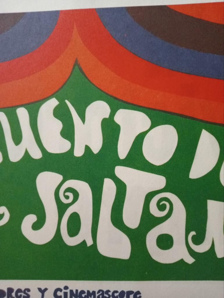 Sovjet Unie Rusland film affiche Cuba 1970, Ophalen of Verzenden, Gebruikt, A1 t/m A3, Film en Tv