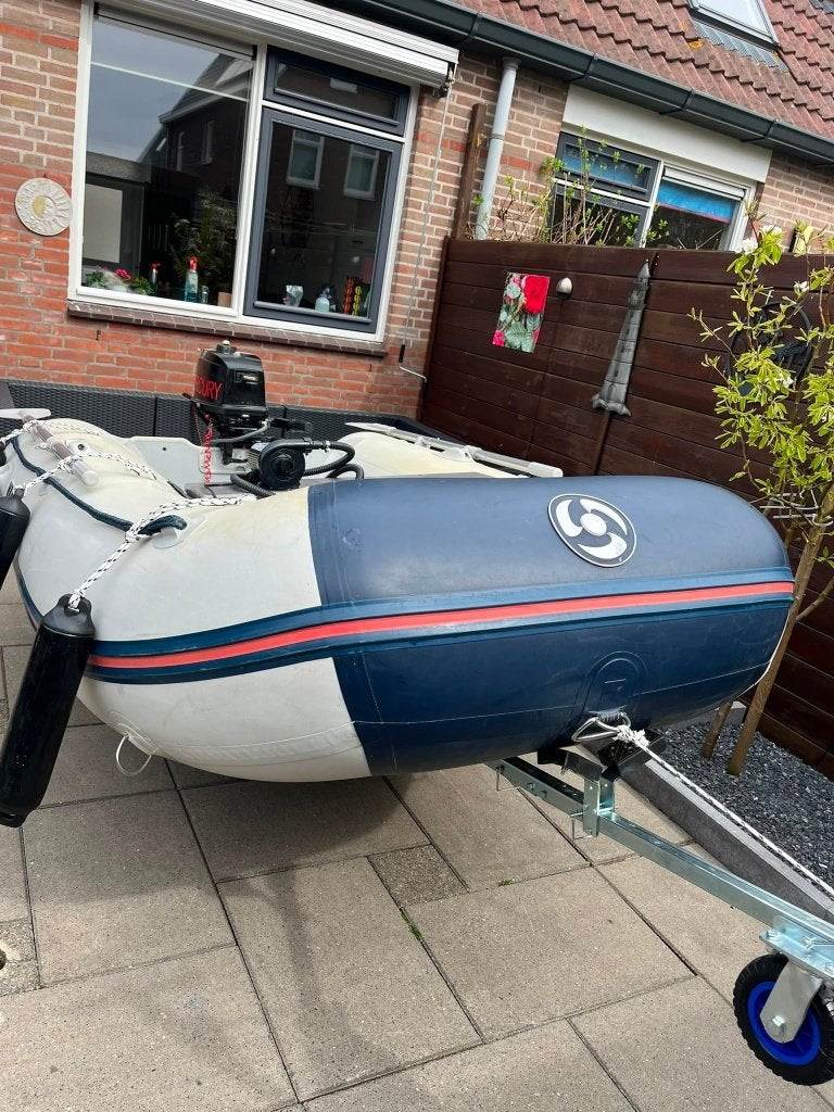 Yamaha 275S rubberboot te koop, Ophalen, Gebruikt, 2 m, 4 pk