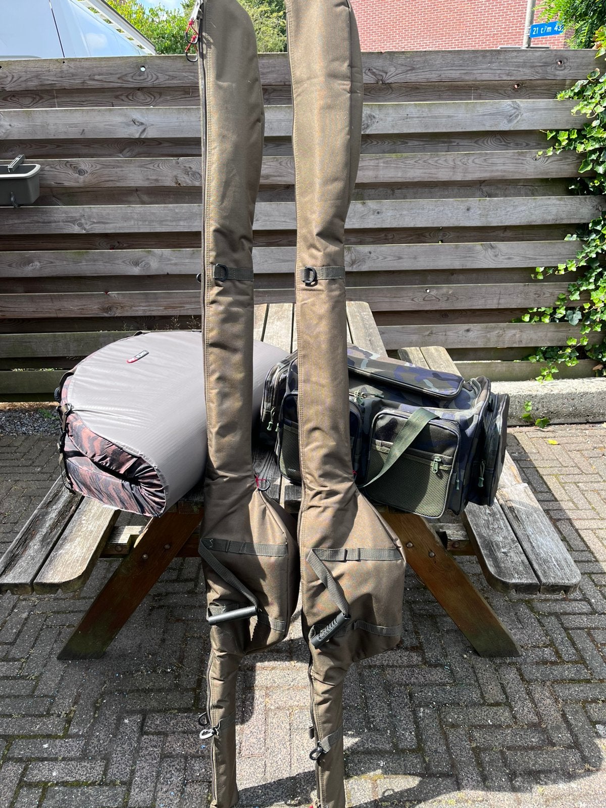 Karperset, Watersport en Boten, Hengelsport | Karpervissen, Ophalen, Zo goed als nieuw, Complete set