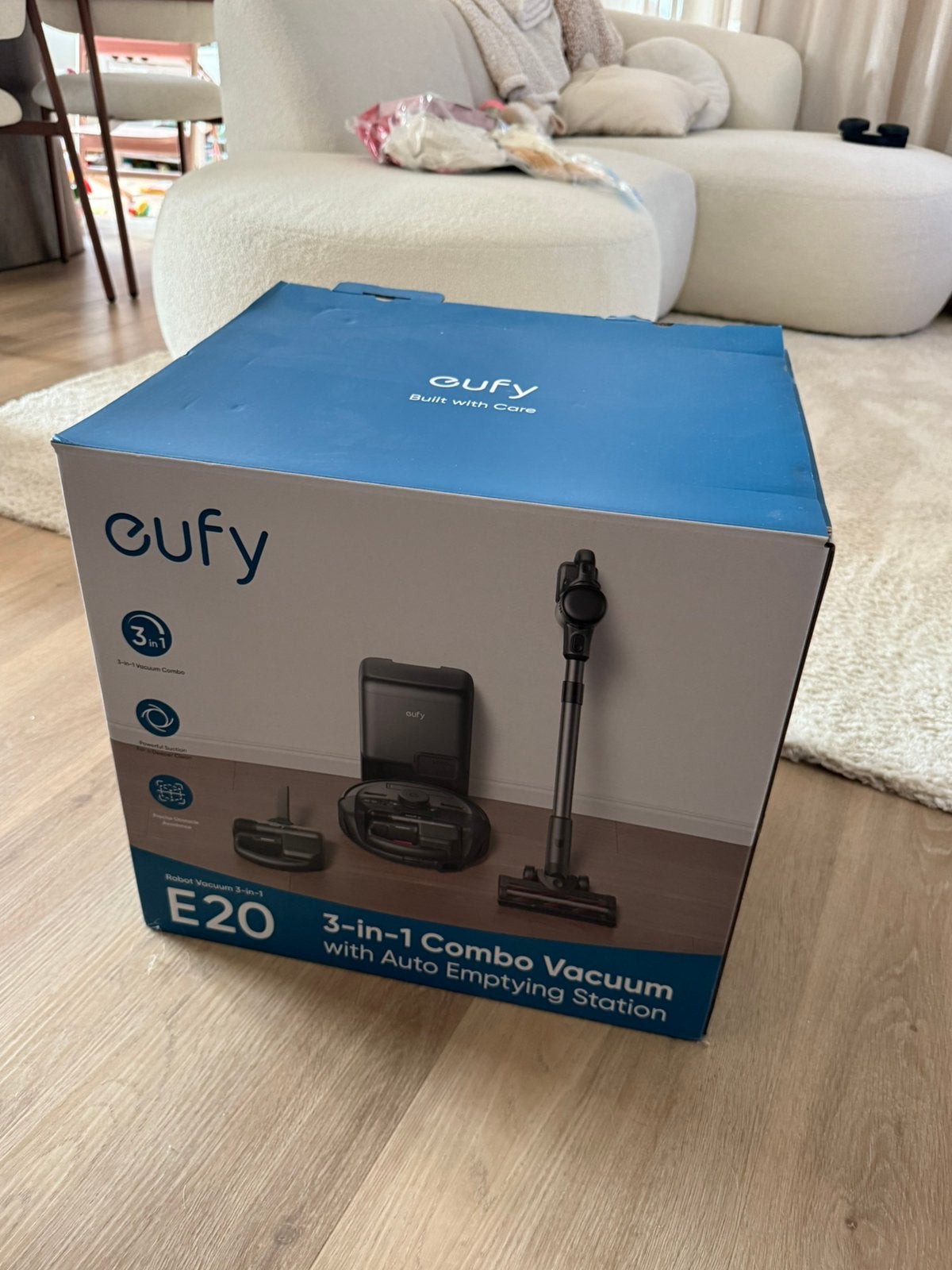 Eufy robotstofzuiger E20 3 in 1, Ophalen, Zo goed als nieuw, Robotstofzuiger, Overige merken