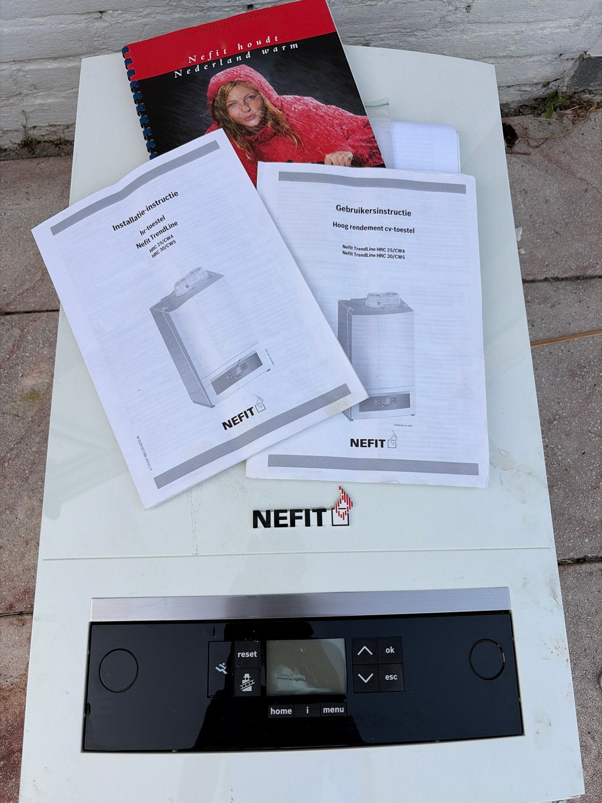 Nefit TrendLine HRC CV-ketel uit 2013 - gebruikt, Ophalen, 30 tot 80 cm, Hoog rendement (Hr), Cv-ketel of Combi-ketel