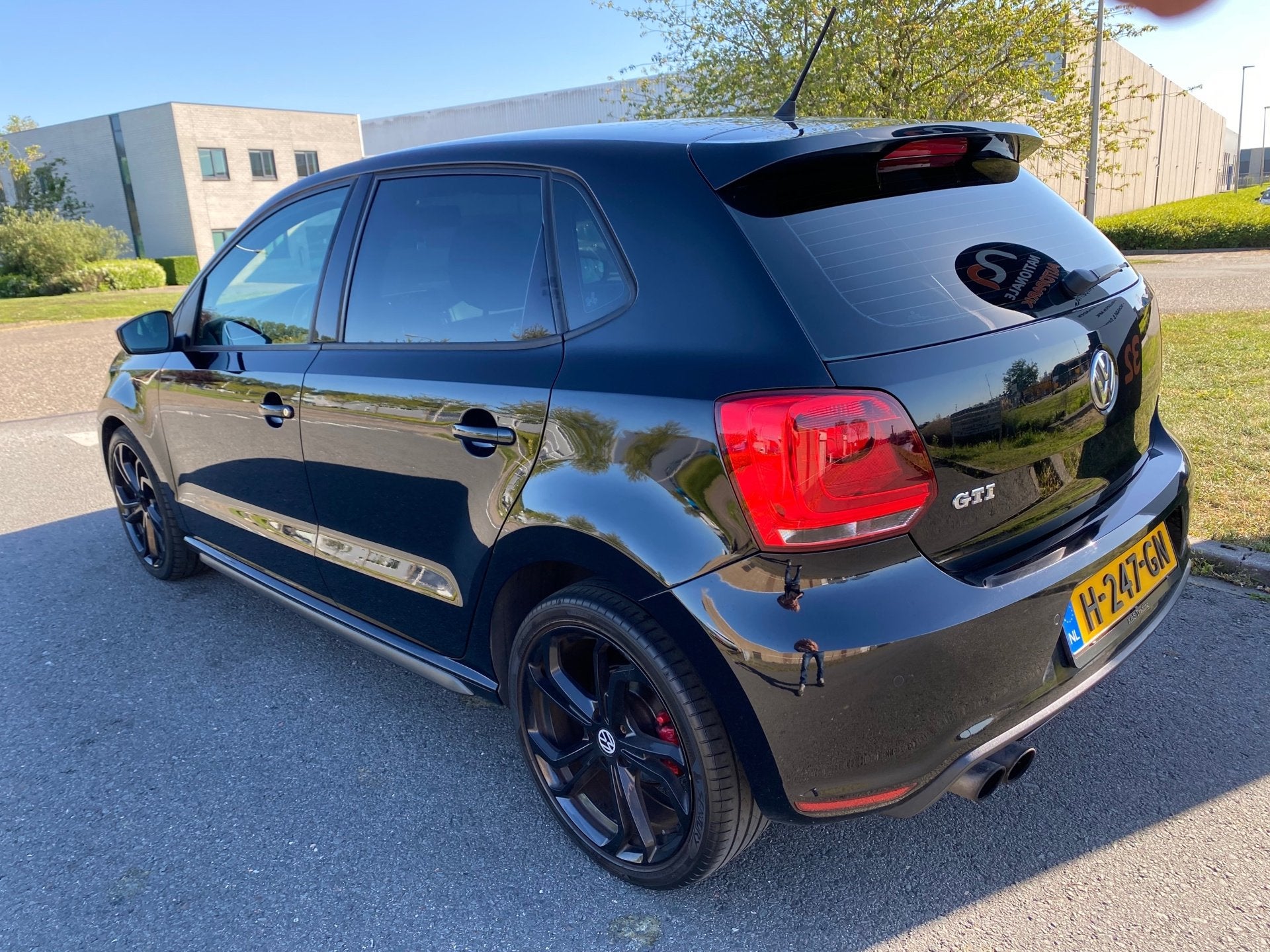 Volkswagen Polo | 2012 | 1.4 TSI GTI | Automaat | EXPORT & H, Auto's, Euro 5, 4 cilinders, Zwart, 630 kg