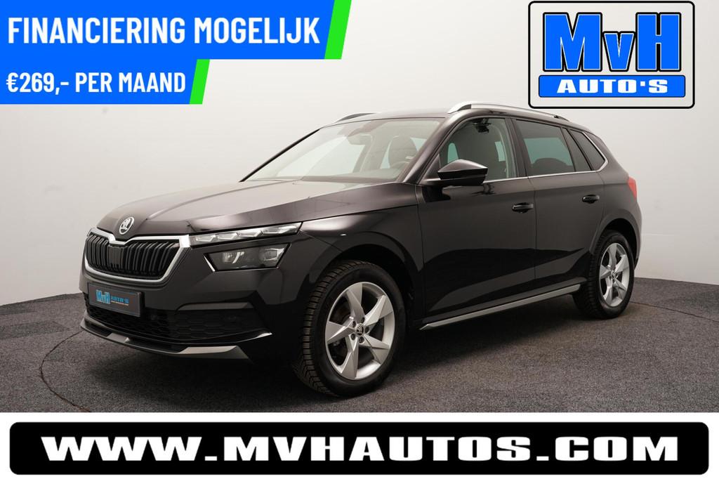 Skoda Kamiq 1.0 TSI Business Edition|VIRTUAL|STOELVERW|TREKH, Stof, Gebruikt, Euro 6, Met garantie (alle)