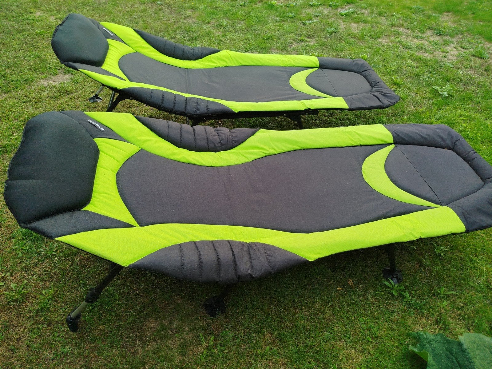 2x Euro trail eurotrail ligbed Comfortabele Campingbedden -, Ophalen, Zo goed als nieuw, Overige