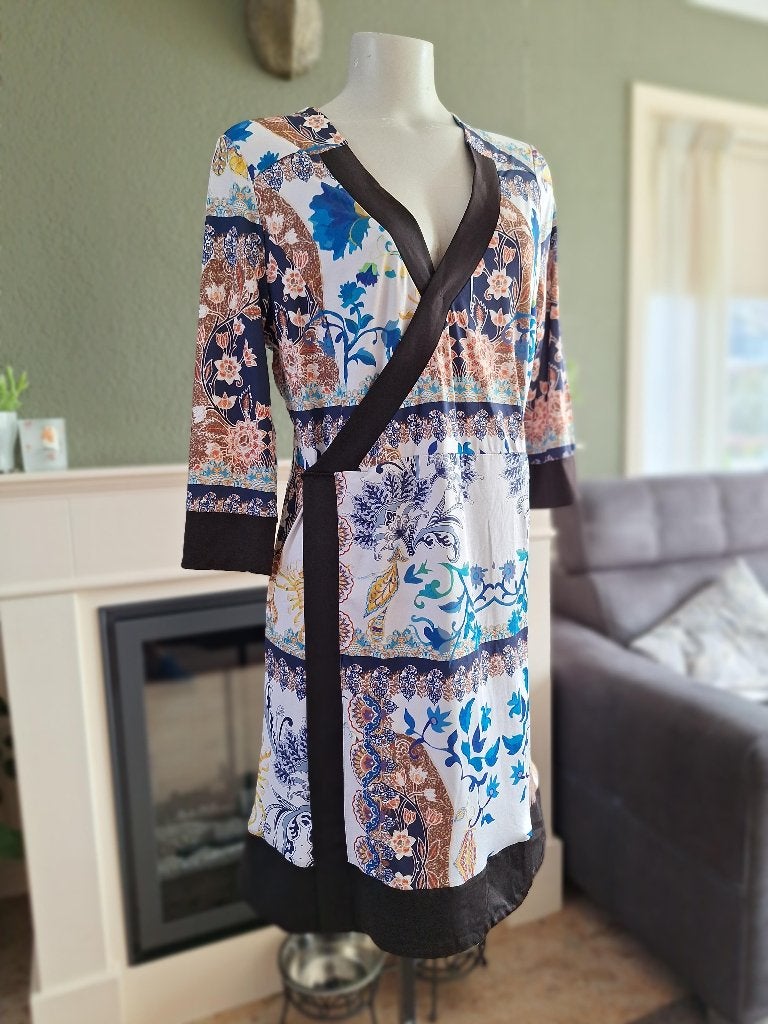 Etoile du Monde kimono achtige jurk 2 L 40, Kleding | Dames, Maat 38/40 (M), Overige kleuren, Verzenden, Etoile du Monde