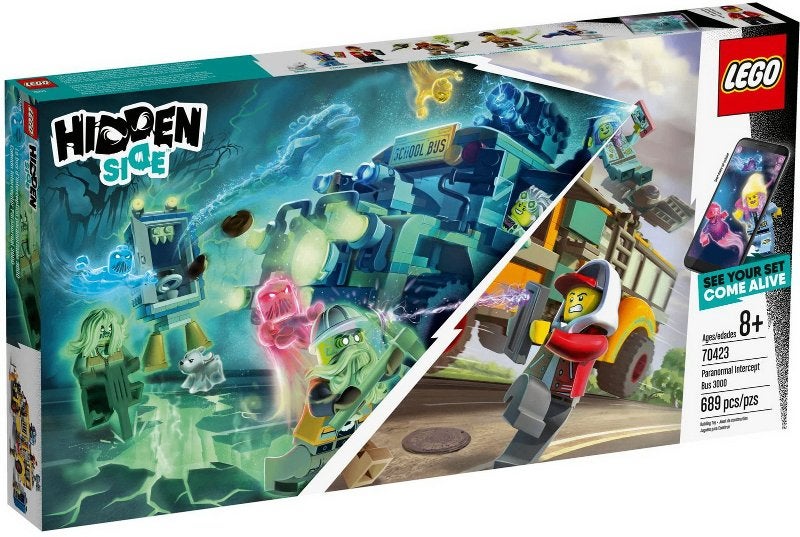 Lego Hidden Side 70423  Paranormal Intercept Bus 3000, Overige thema's, Lego, Nieuw, Ophalen of Verzenden