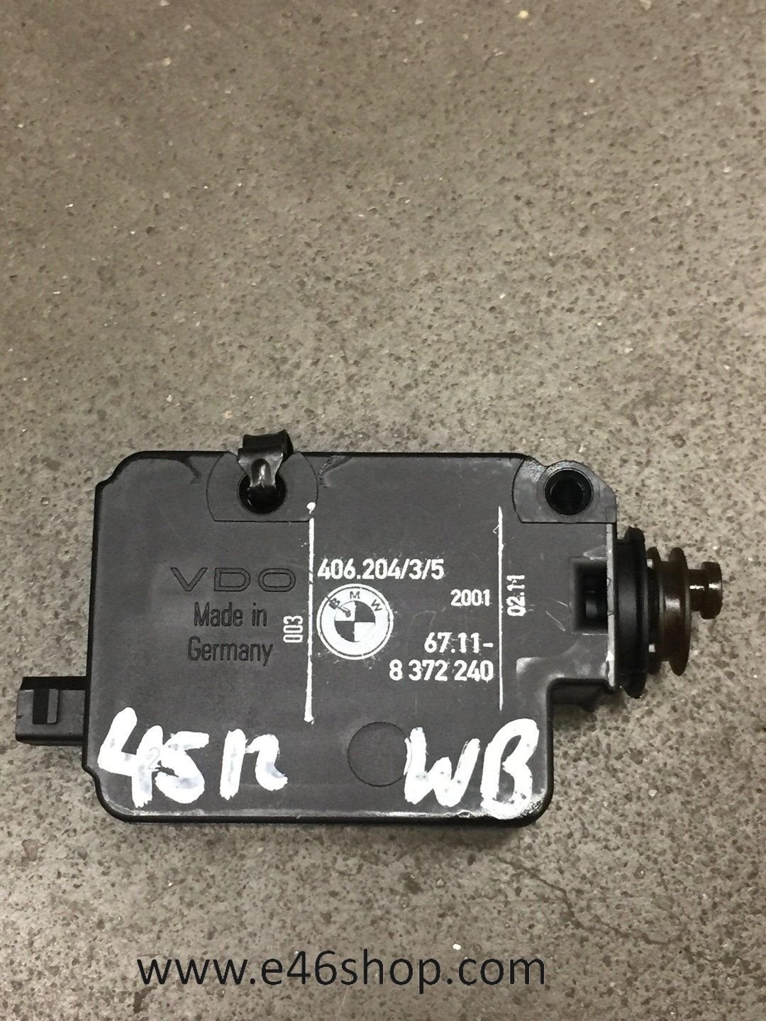 Tankklep opener BMW E46 alle modellen oe 8372240, Auto-onderdelen, Dashboard en Schakelaars, Gebruikt, -, -, Ophalen of Verzenden