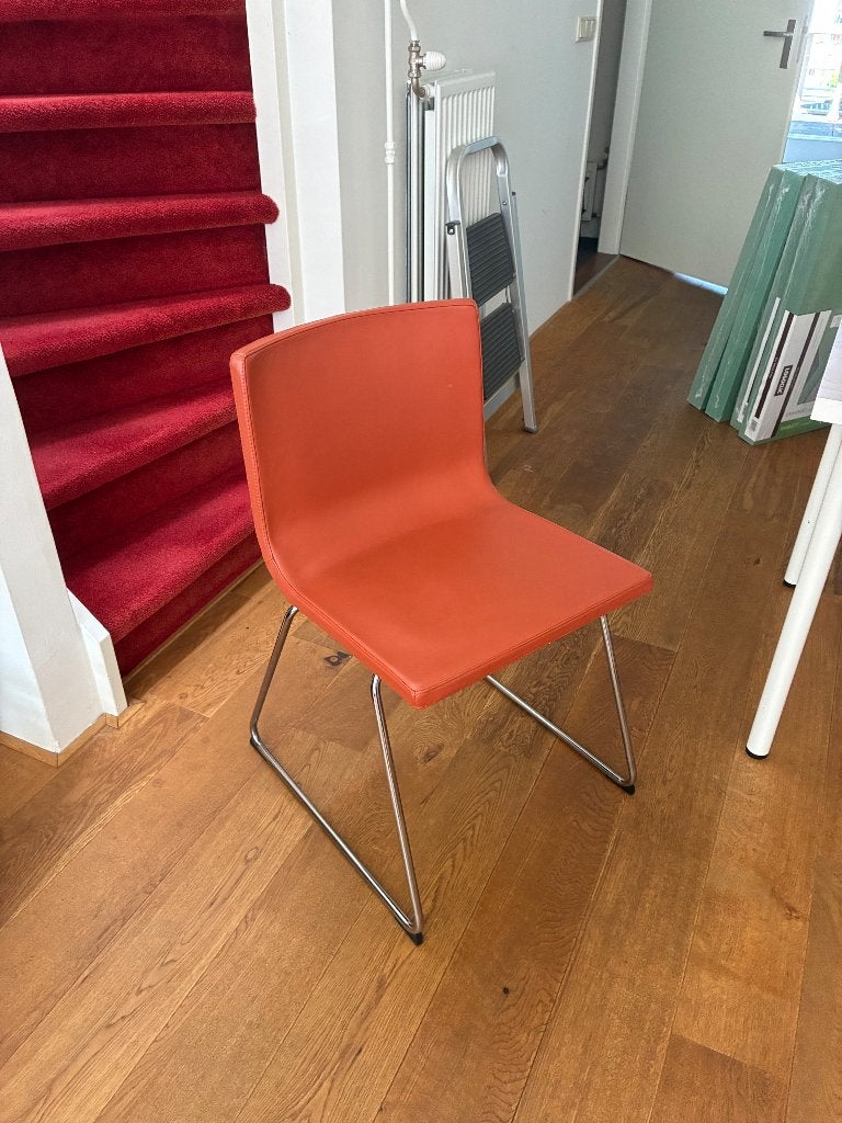 Bernard stoelen terracota, Ophalen, Overige kleuren, Zo goed als nieuw, Vier