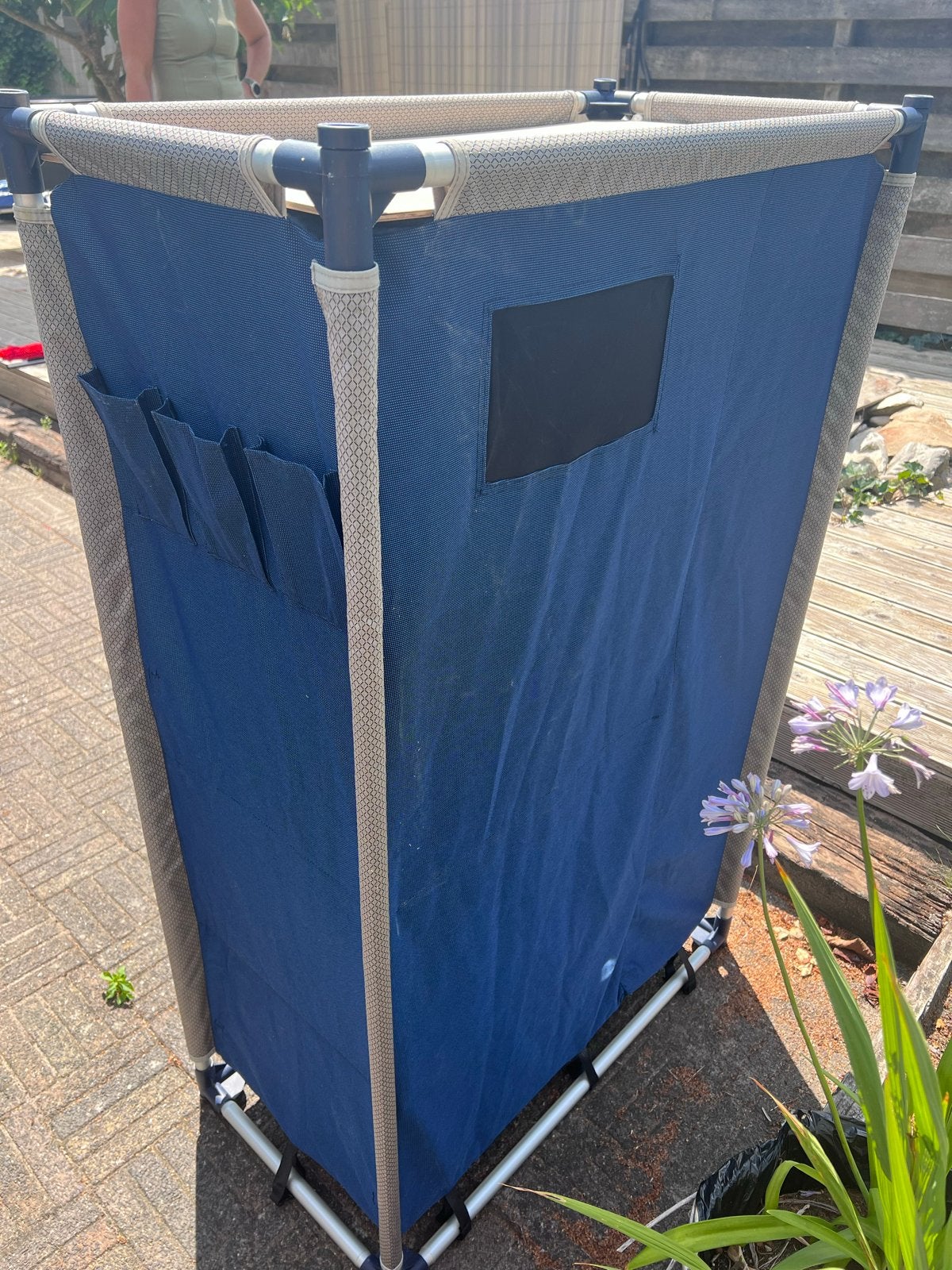 Campingkast/Kledingkast - Opvouwbaar en Draagbaar, Ophalen, Gebruikt