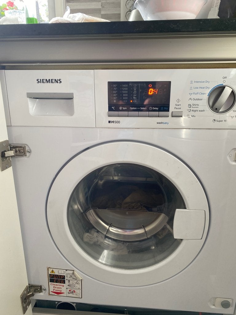wasmachine, Ophalen, Energieklasse A of zuiniger, Voorlader, Niet werkend