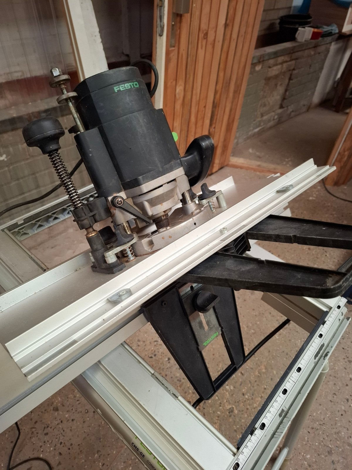 festool of2000 met freesmodule exclusief cms tafel, Ophalen, Elektrisch, Bovenfrees