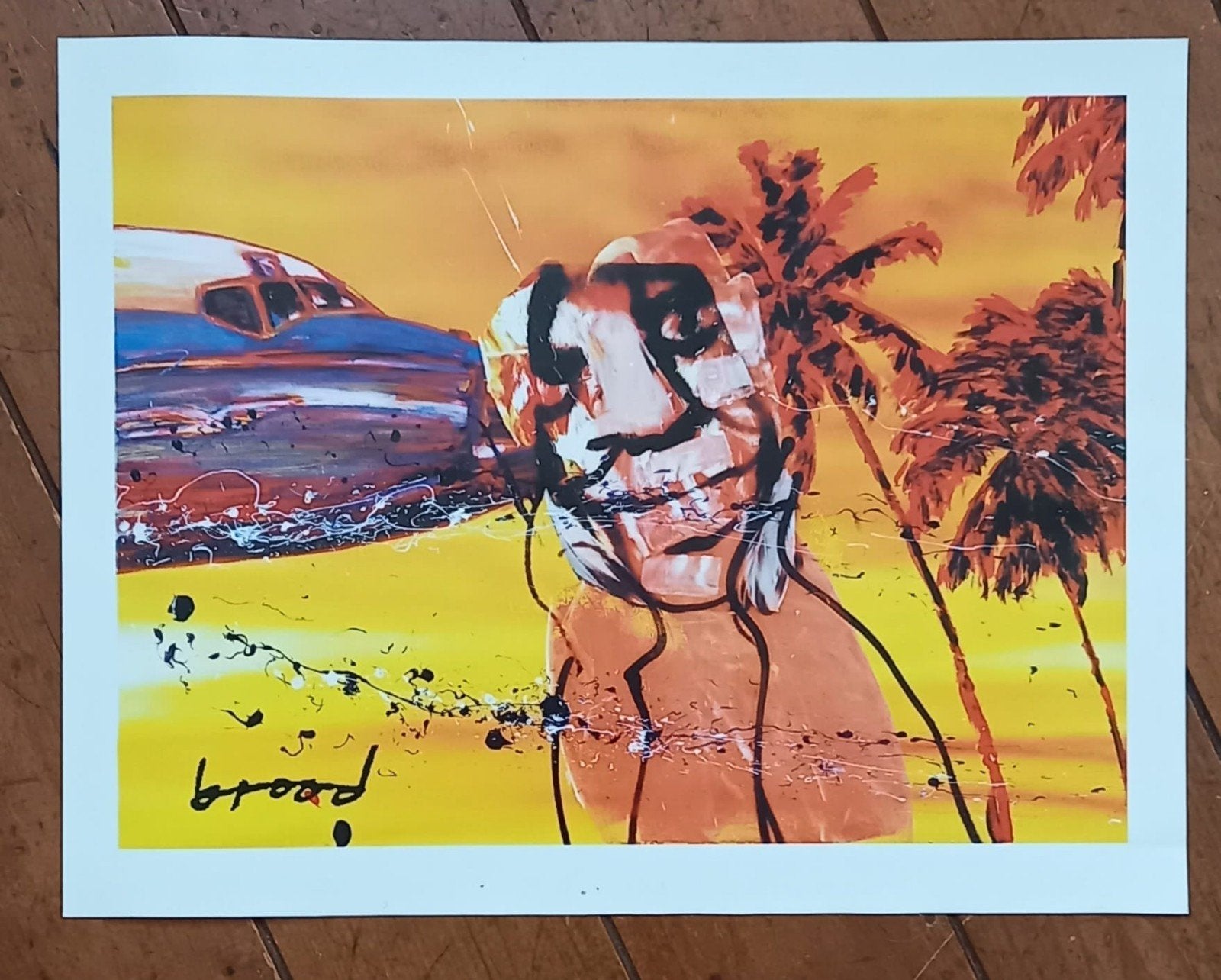 Herman Brood poster - Kid Creole, Ophalen of Verzenden