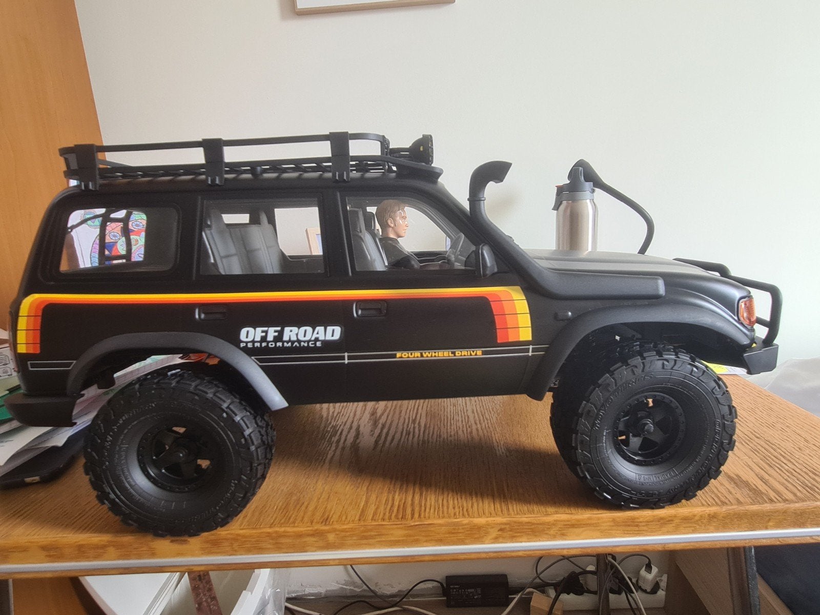 FMS FCX10 Toyota LC80 Land Cruiser RC Limit EditionBrushless, Ophalen of Verzenden, Groter dan 1:32, Auto, Overige merken