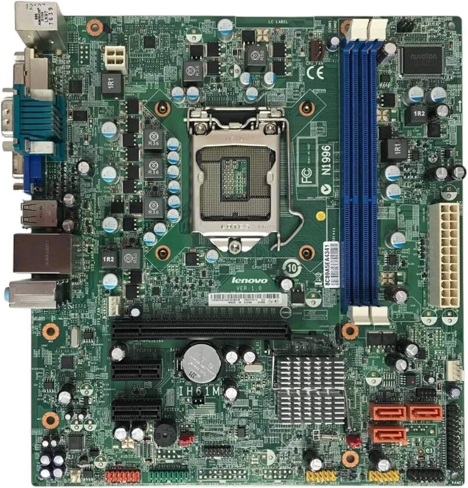 Lenovo FRU03T6014 Motherboard Think Centre M71e, Computers en Software, Moederborden, Gebruikt, DDR3, Ophalen of Verzenden