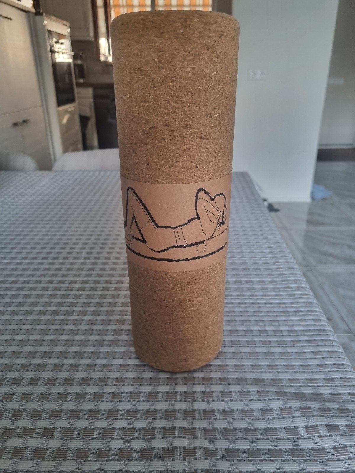 Nieuwe kurk foamroller - Duurzaam en plasticvrij, Ophalen of Verzenden, Nieuw, Benen, Foamroller