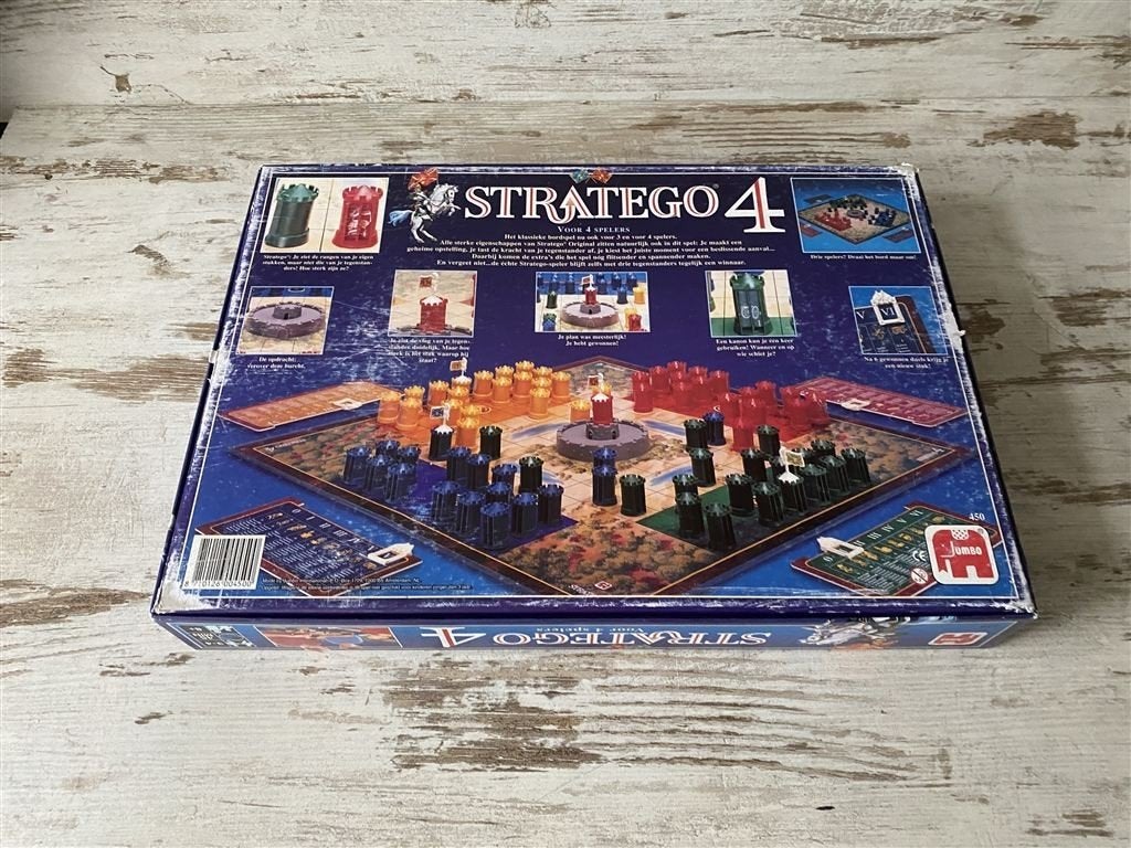 stratego 4 het spel voor 4 spelers [s405], Verzenden, Zo goed als nieuw
