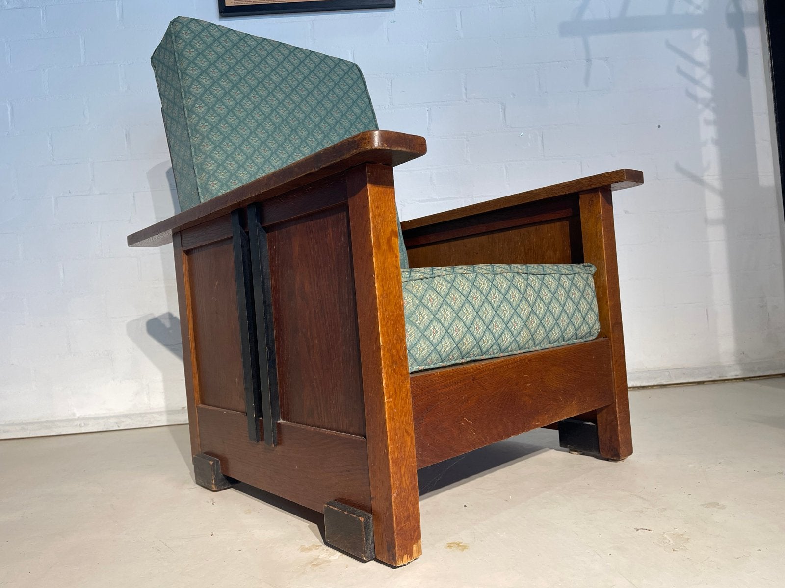 Amsterdamse School Fauteuil  vintage Artdeco Retro stoel, Antiek en Kunst, Ophalen of Verzenden