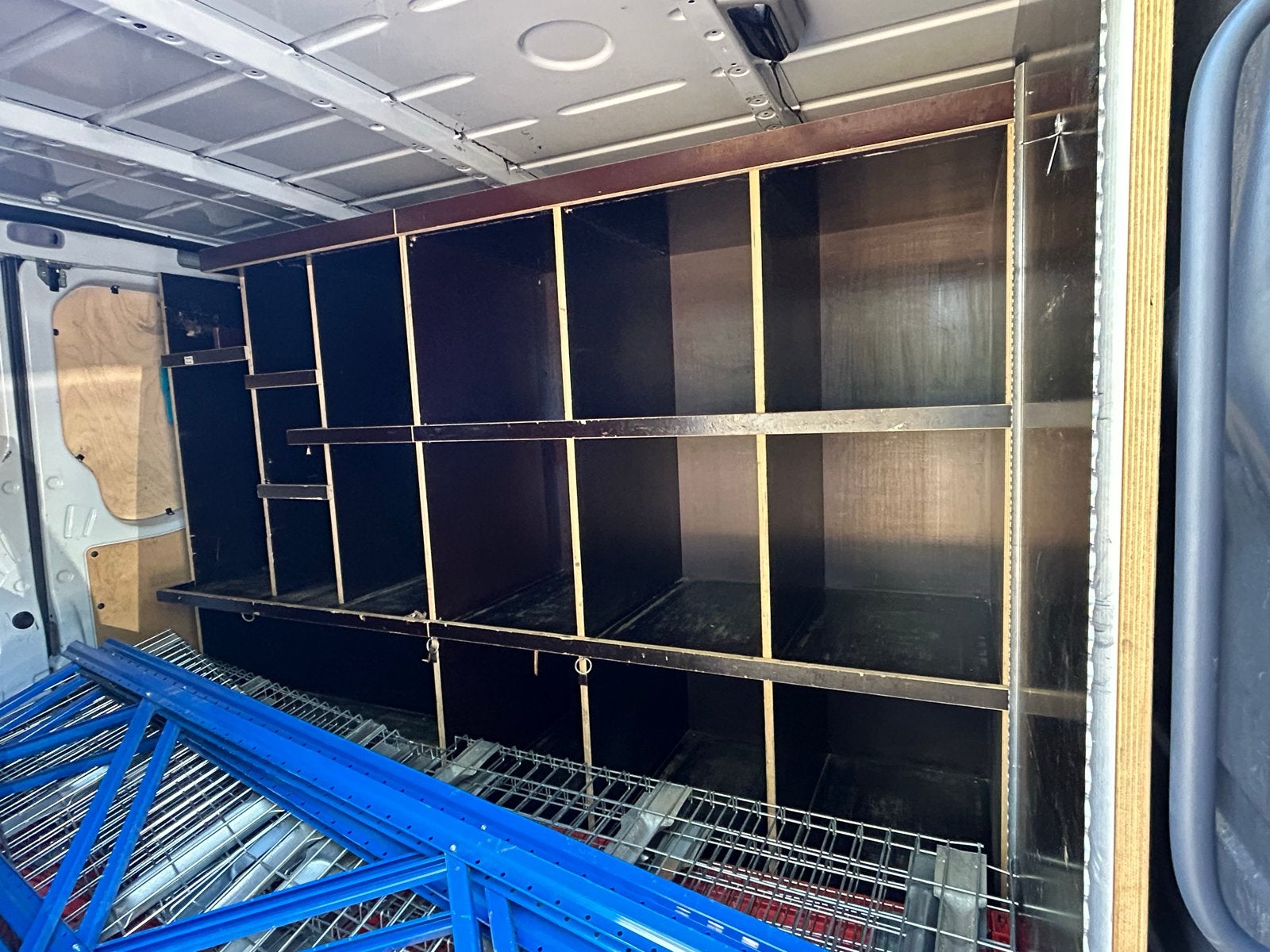 L+R Bedrijfswageninrichting Sprinter crafter transit, Auto diversen, Auto-accessoires, Gebruikt, Ophalen