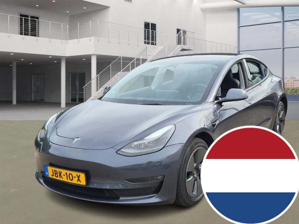 Tesla Model 3 Long-Range AWD 351pk 75 kWh UPGRADE [ AMD RYZE, Auto's, Automaat, Gebruikt, Zwart, 351 pk