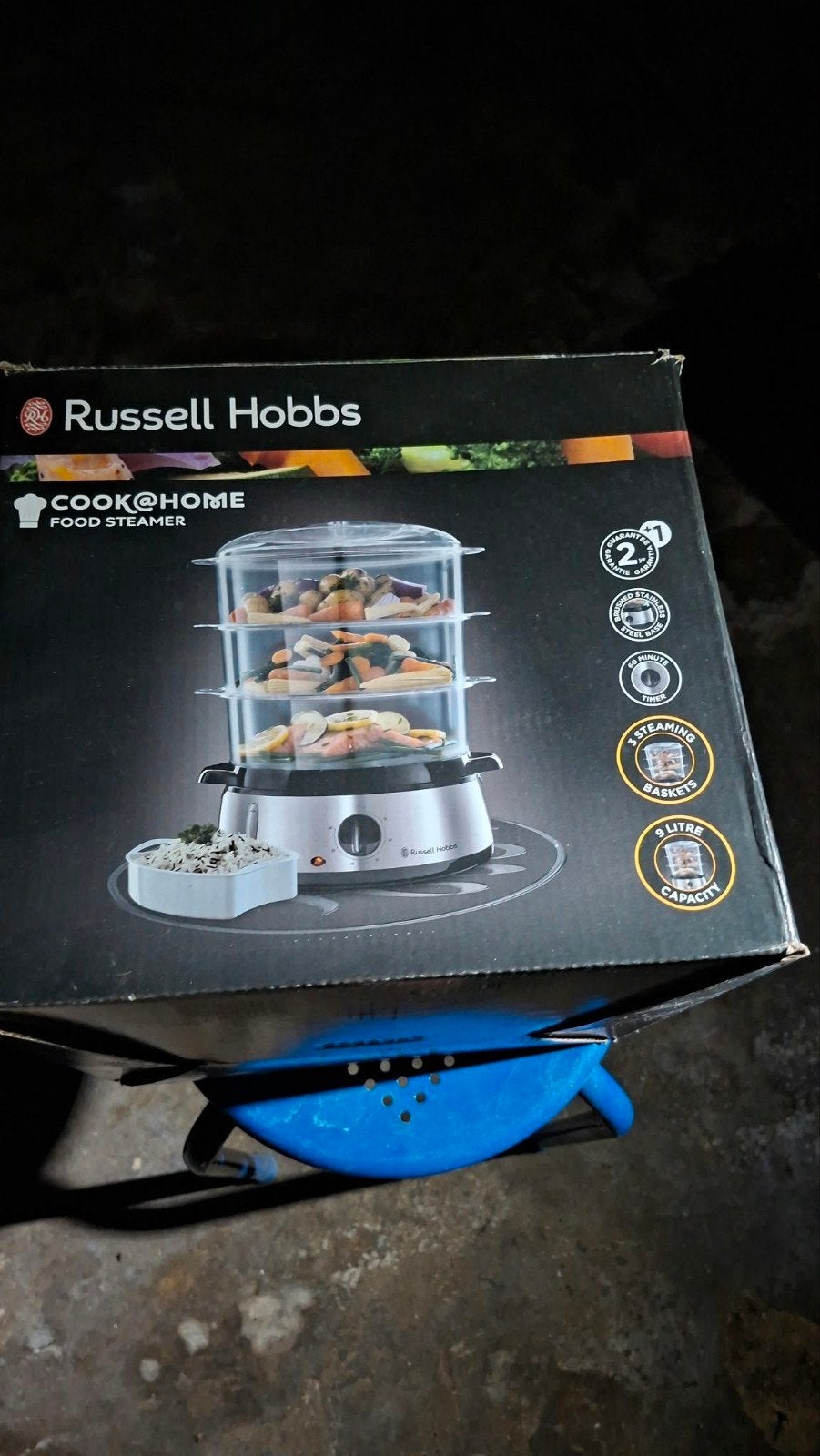 Russell Hobbs Cook@Home Food Steamer - Nieuw in doos, Ophalen of Verzenden, Zo goed als nieuw