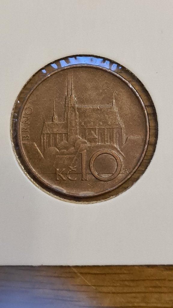 Tsjechië - 10 Korun 1993, Verzenden, Overige landen, Losse munt
