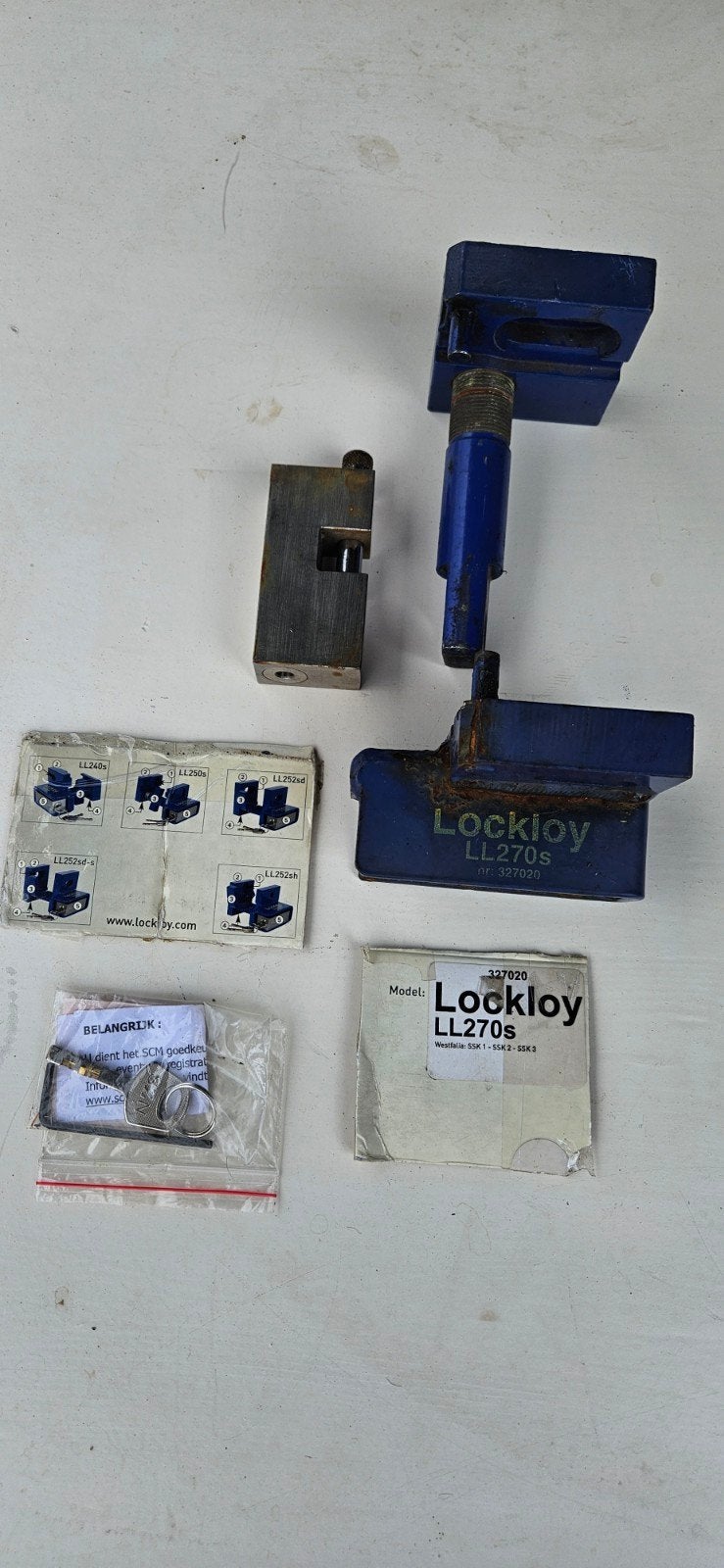 Lockloy LL270s Disselslot Caravan/Aanhanger, Ophalen of Verzenden, Gebruikt