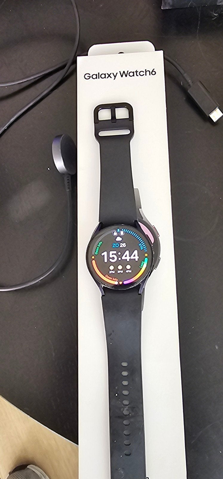 Samsung Galaxy Watch 6 - Zwart, Ophalen, Gebruikt, Zwart, Samsung