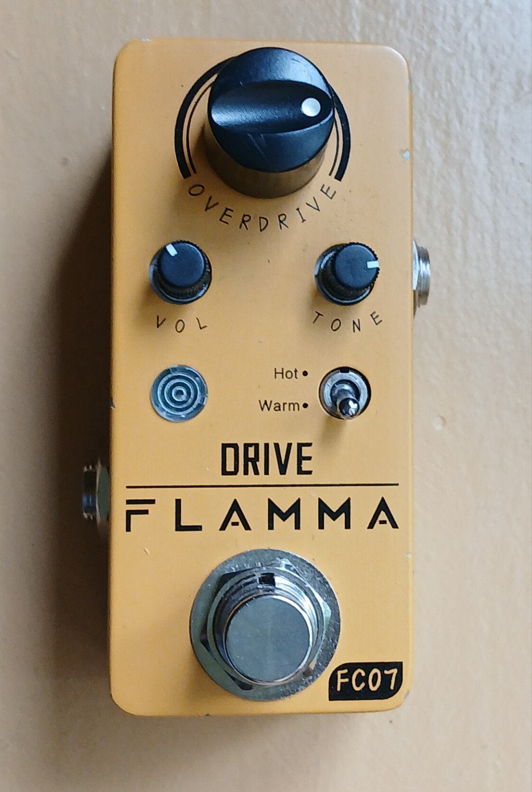 Flamma overdrive mini effect pedaal, Ophalen of Verzenden, Zo goed als nieuw, Distortion, Overdrive of Fuzz