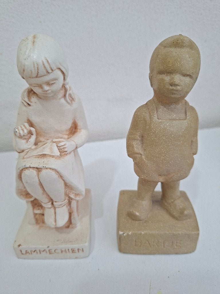 Bartje en Lammechien, + Japanse miniatuur klompjes., Verzamelen, Ophalen of Verzenden, Gebruikt, Overige typen
