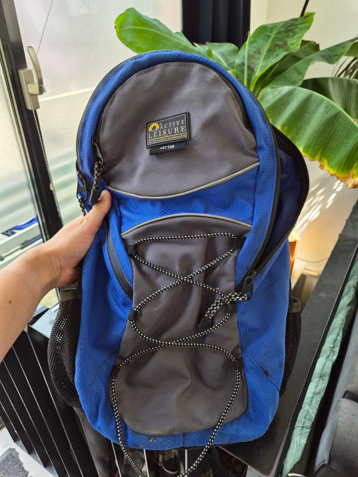 Blauwe rugzak - Active Leisure Vector, Gebruikt, 25 tot 40 cm, Ophalen, Overige merken